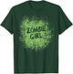 Zombie girl cool lazy halloween costume zombies family girls T-Shirt - T-Shirt | Forest
