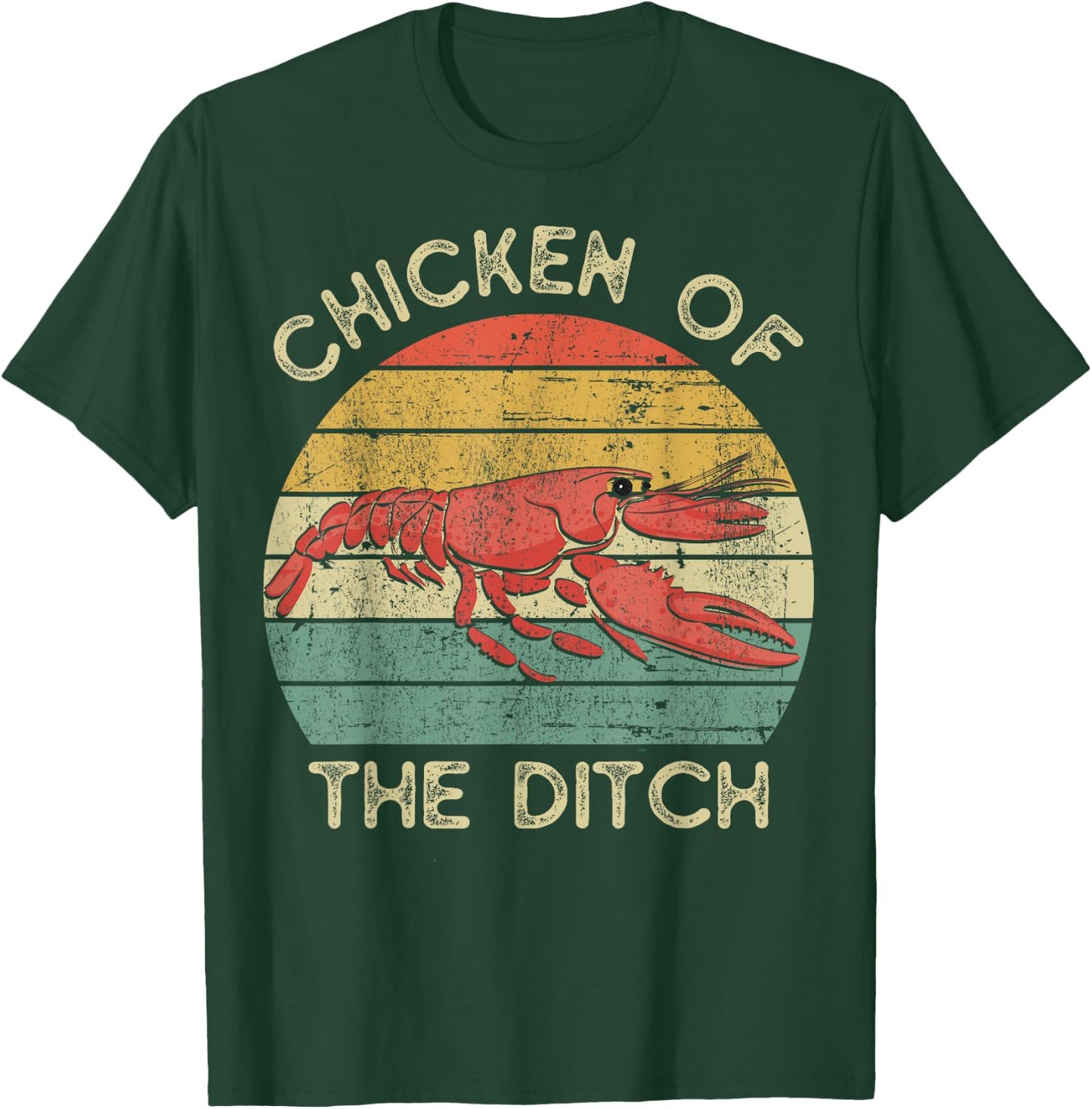 Louisiana State New Orleans Mardi Gras Chicken of the ditch T-Shirt - T-Shirt | Forest