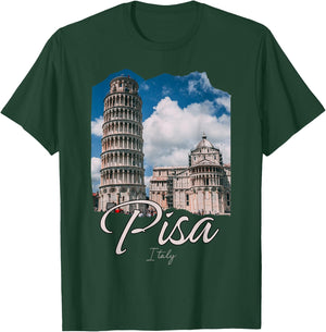 The Leaning Tower Of Pisa Souvenir / Pisa Italy T-Shirt - T-Shirt | Forest
