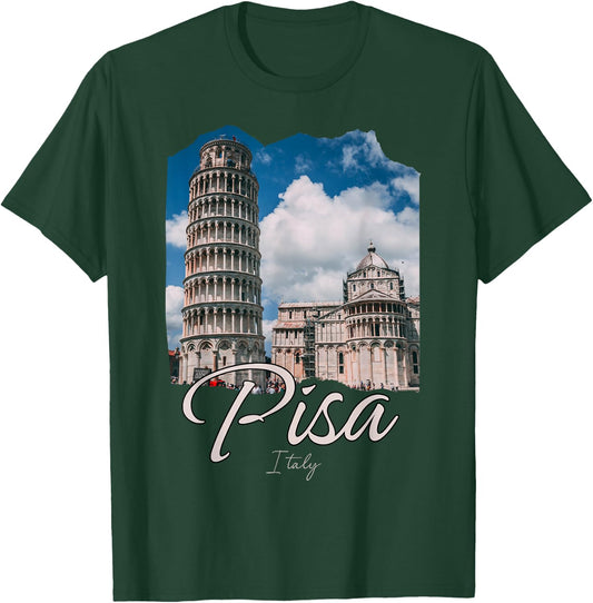 The Leaning Tower Of Pisa Souvenir / Pisa Italy T-Shirt - T-Shirt | Forest