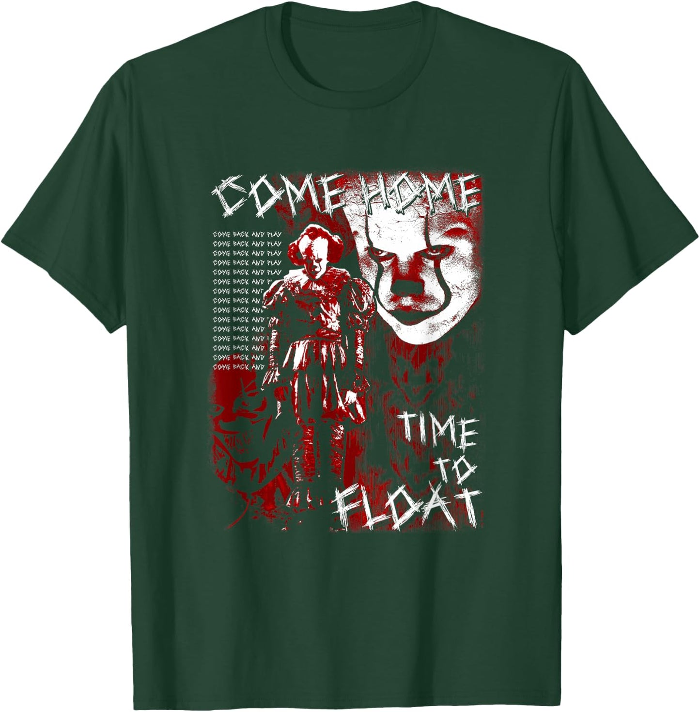 IT: Chapter Two Pennywise Time To Float Halloween T-Shirt - T-Shirt | Forest