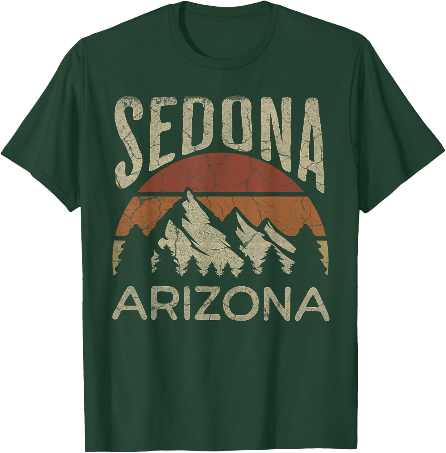 Sedona Arizona Nature Hiking Outdoors T-Shirt - T-Shirt | Forest