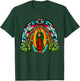 Our Lady of Guadalupe Saint Virgin Mary Serape Rainbow T-Shirt - T-Shirt | Forest
