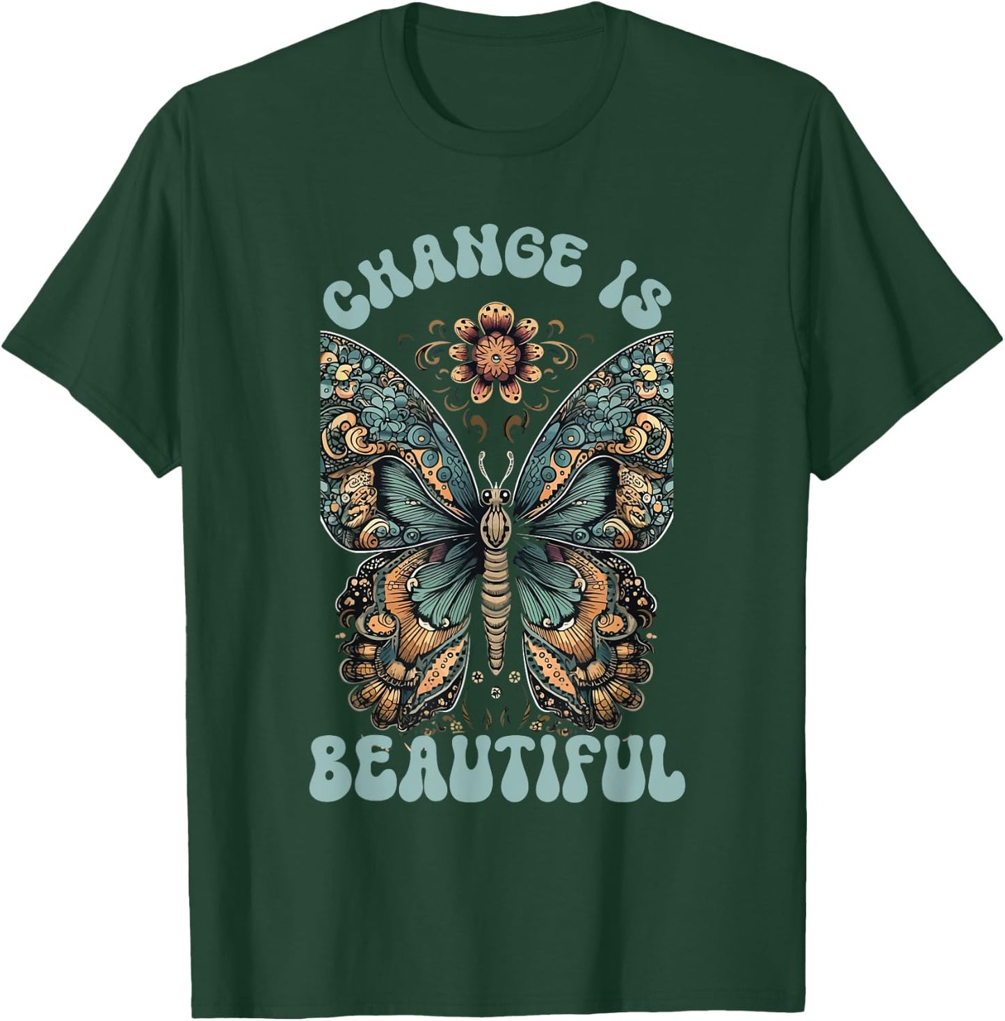 Metamorphosis Entomology Insects Cute Butterfly Souvenir T-Shirt - T-Shirt | Forest