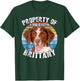 Brittany Spaniel Property Of T-Shirt - T-Shirt | Forest