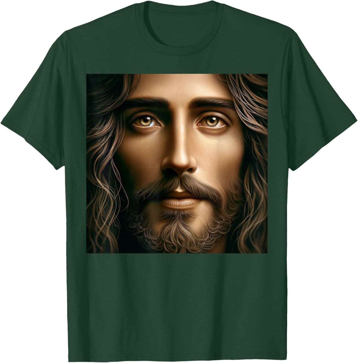 Jesus' Face T-Shirt - T-Shirt | Forest