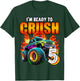 I'm Ready to Crush 5 Monster Truck 5th Birthday Boys Toddler T-Shirt - T-Shirt | Forest