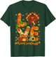 Love School Secretary Life Turkey Proud Pumpkin Thanksgiving T-Shirt - T-Shirt | Forest