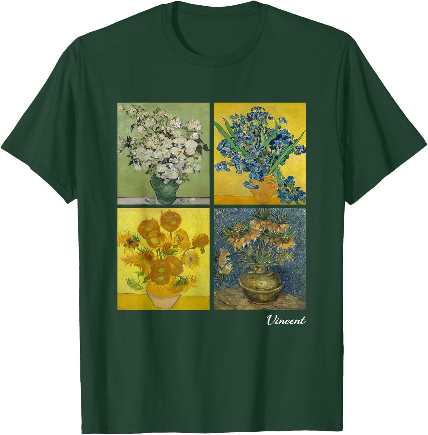 Modern Art Painting, Vincent van Gogh T-Shirt - T-Shirt | Forest