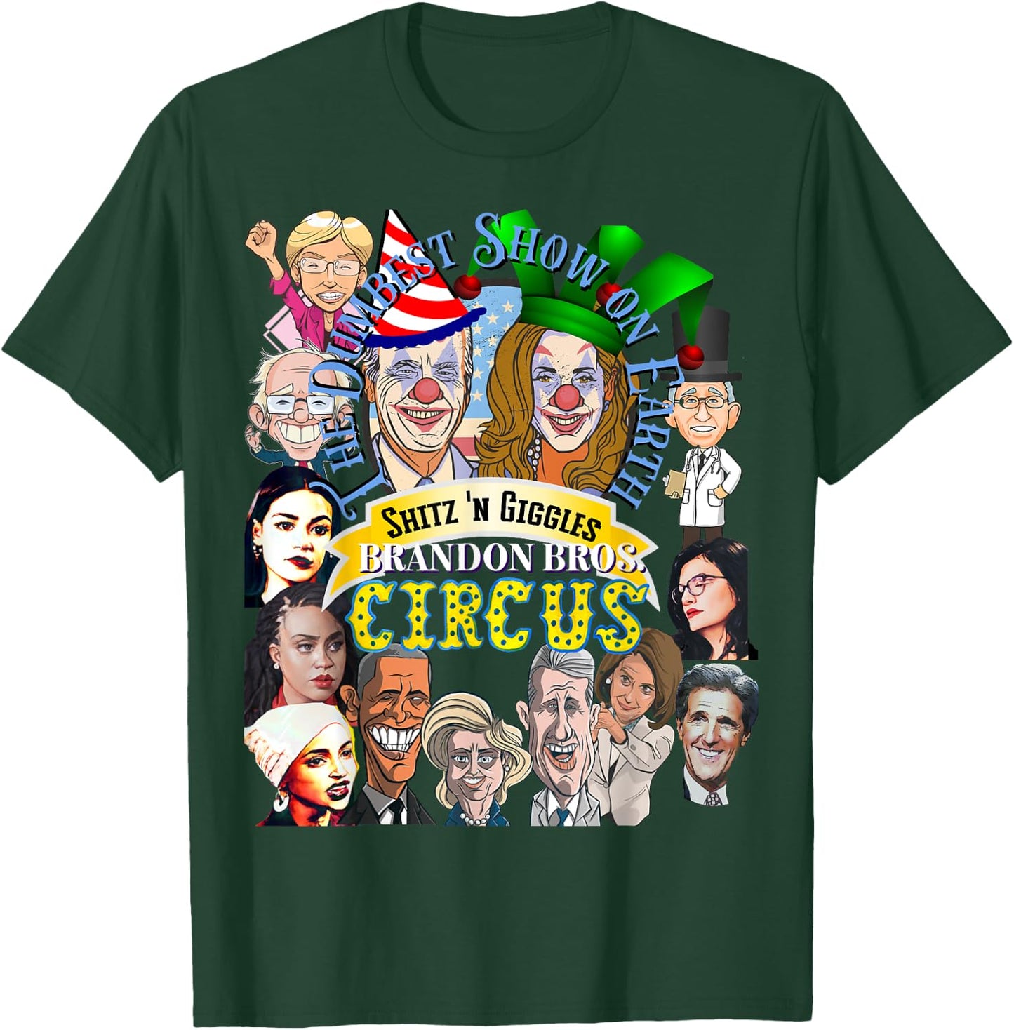 Weekend at Bidens Circus Trump Trump in Trump Time T-Shirt - T-Shirt | Forest