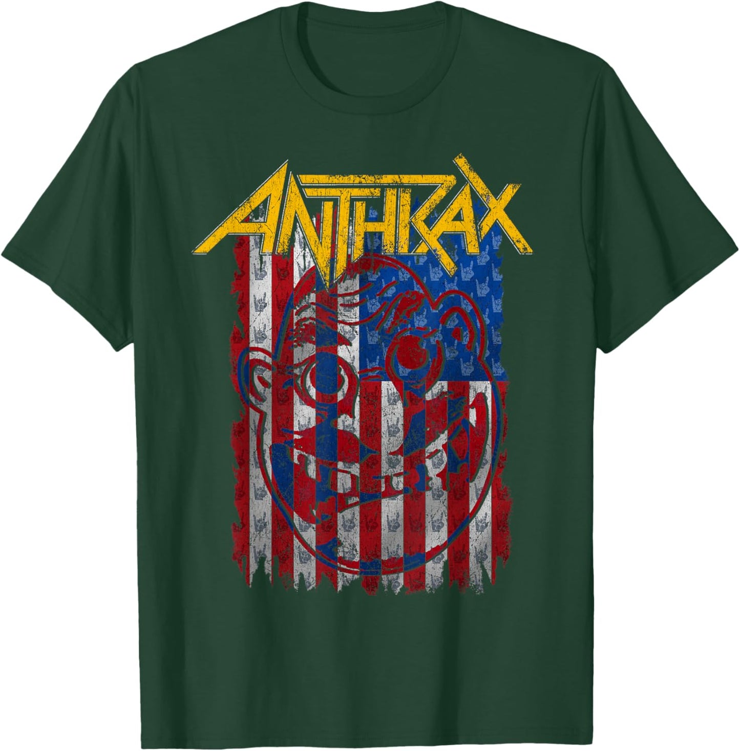 Anthrax – Flag T-Shirt - T-Shirt | Forest