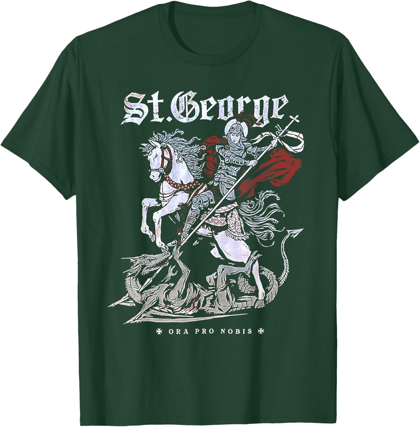 St. George and the Dragon T-Shirt - T-Shirt | Forest