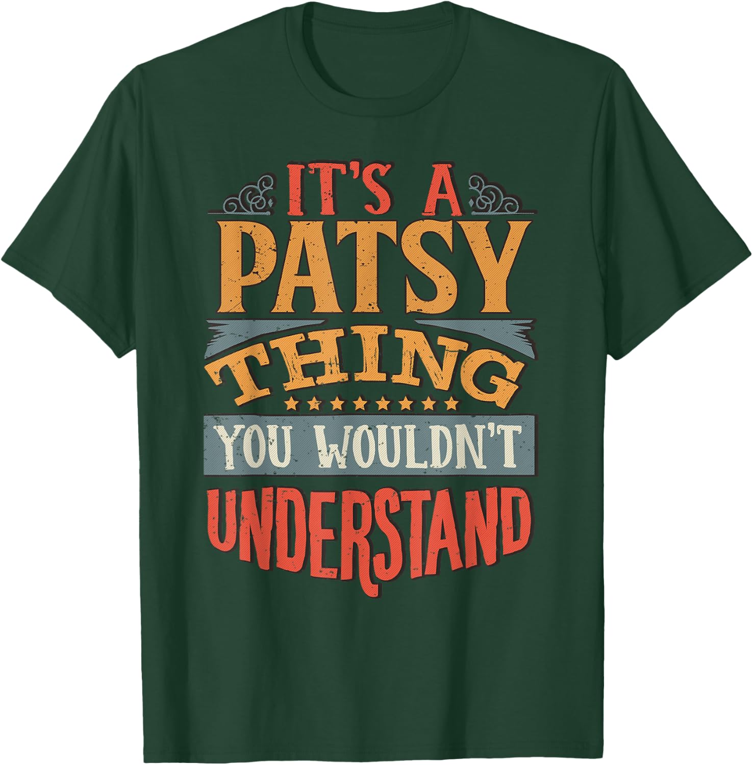 Patsy Name T-Shirt - T-Shirt | Forest