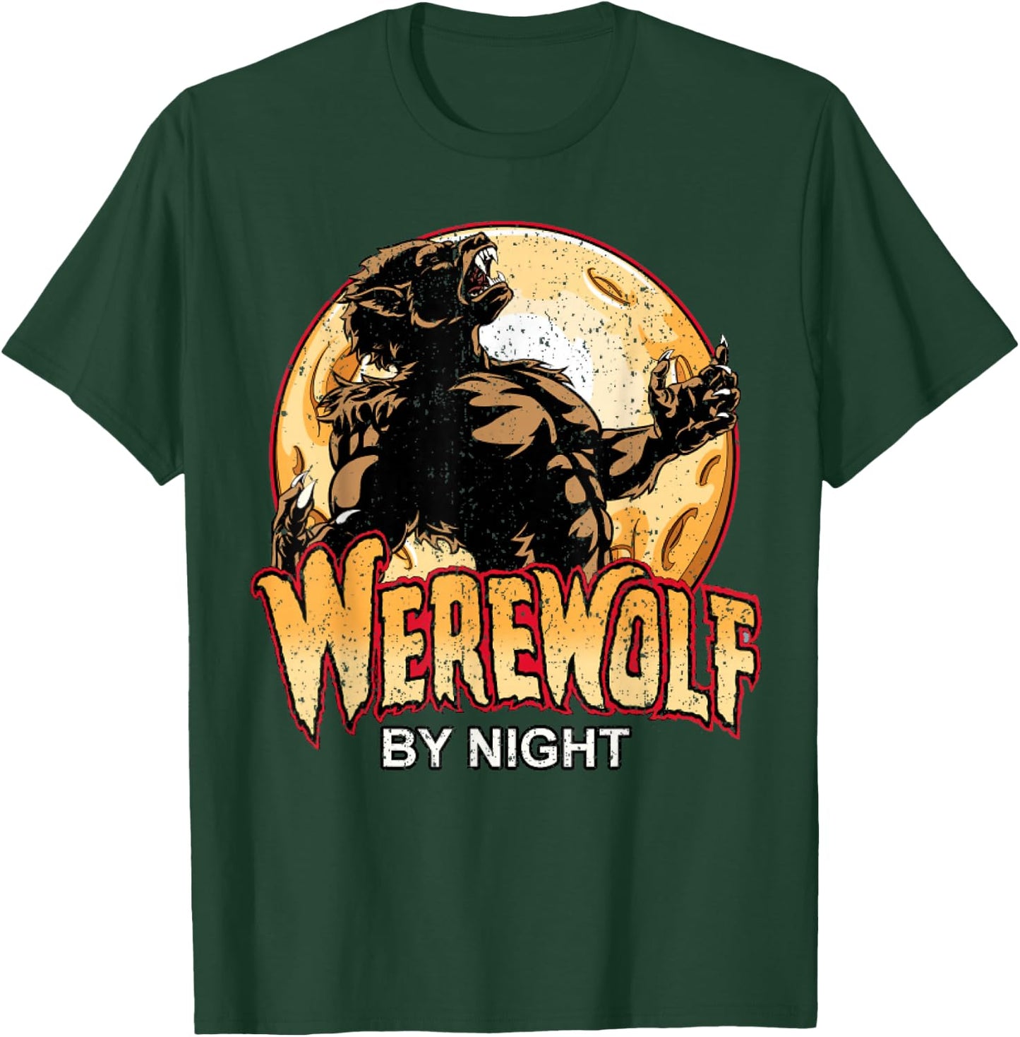 Vintage Werewolf By Night T-Shirt - T-Shirt | Forest