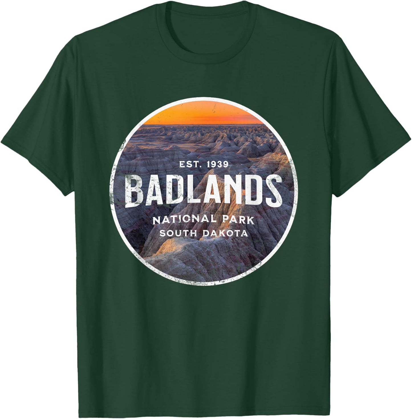 Badlands National Park T-Shirt - T-Shirt | Forest