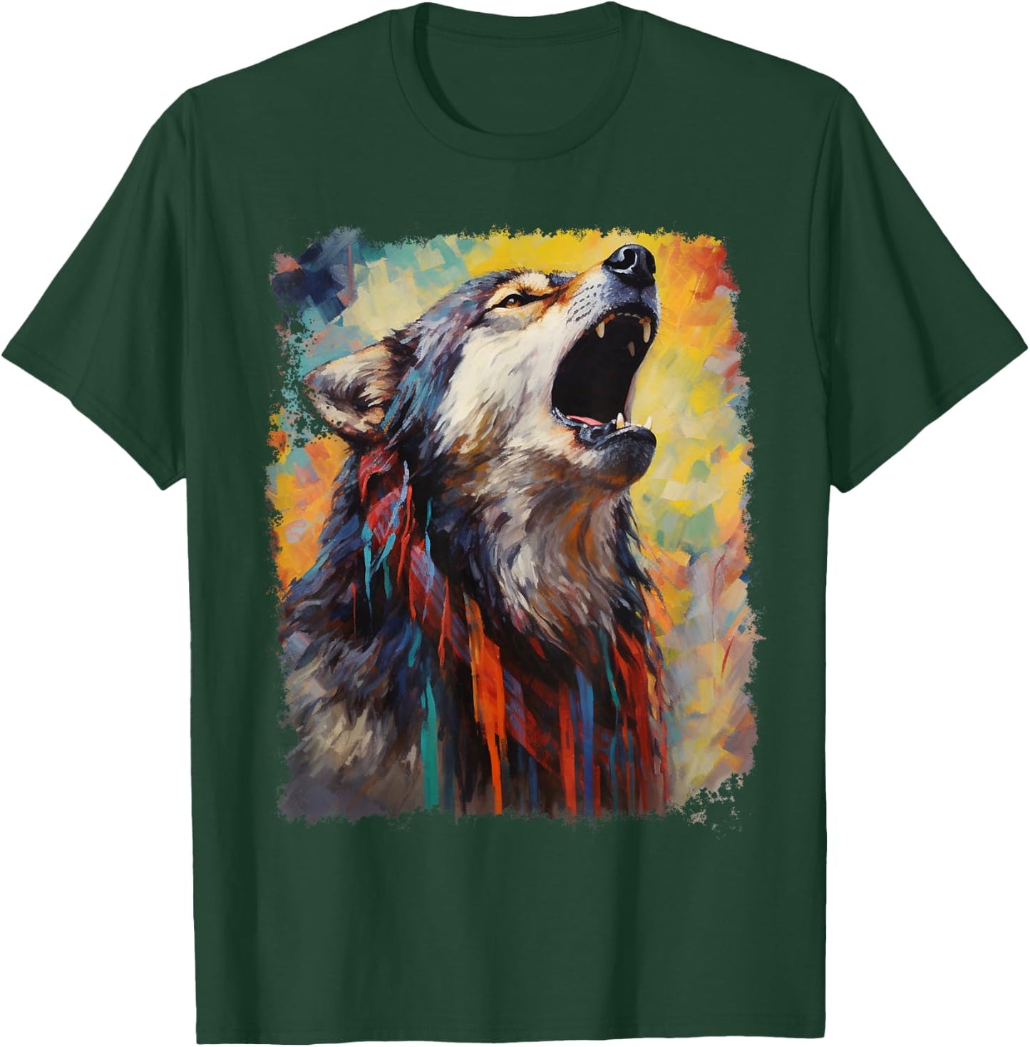 Wolf Man T-Shirt - T-Shirt | Forest