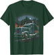 Truck Driver 18 Wheel Trucker T-Shirt - T-Shirt | Forest