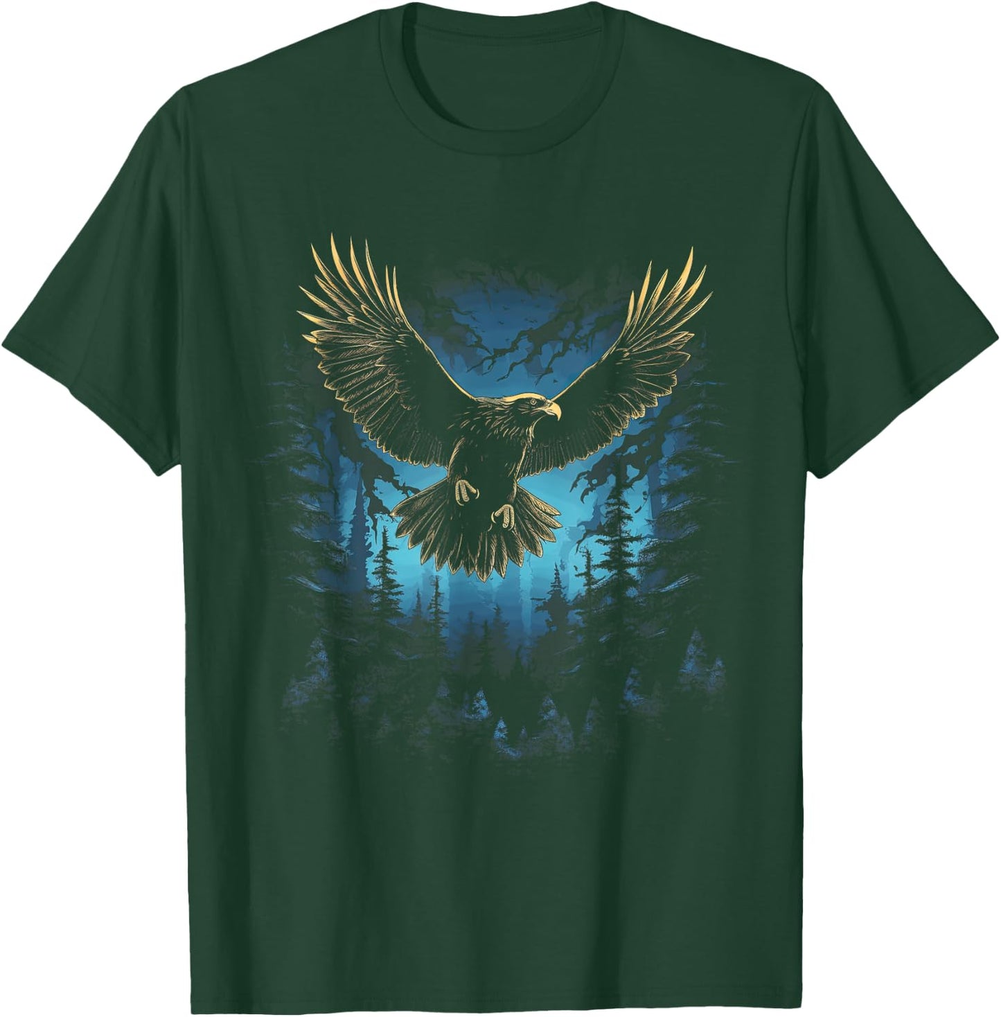 Eagle Forest Animal Wildlife T-Shirt - T-Shirt | Forest