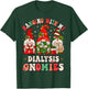 Hanging With My Dialysis Gnomies Christmas Nephrology Nurse T-Shirt - T-Shirt | Forest