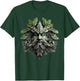 Green Man Botanical Greenman Women Kids Gardeners T-Shirt - T-Shirt | Forest