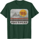 Vintage Pikes Peak 85s Peak Hill Climb Sport Racing T-Shirt - T-Shirt | Forest