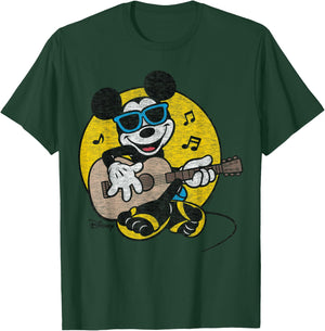 Disney - Mickey And Guitar T-Shirt - T-Shirt | Forest