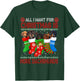 I Want For Christmas Is More Dachshunds Ugly Xmas Dog Lovers T-Shirt - T-Shirt | Forest