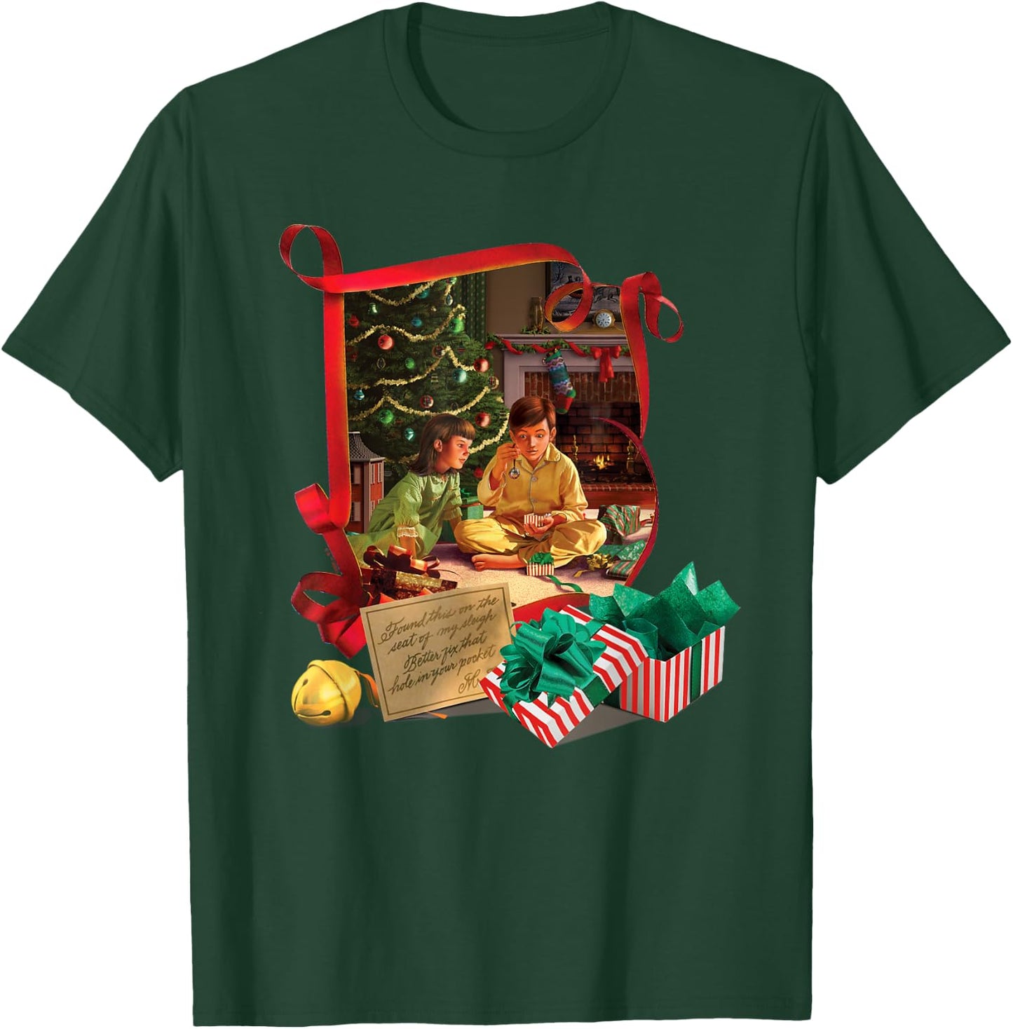 The Polar Express The First Gift Of Christmas Returned T-Shirt - T-Shirt | Forest