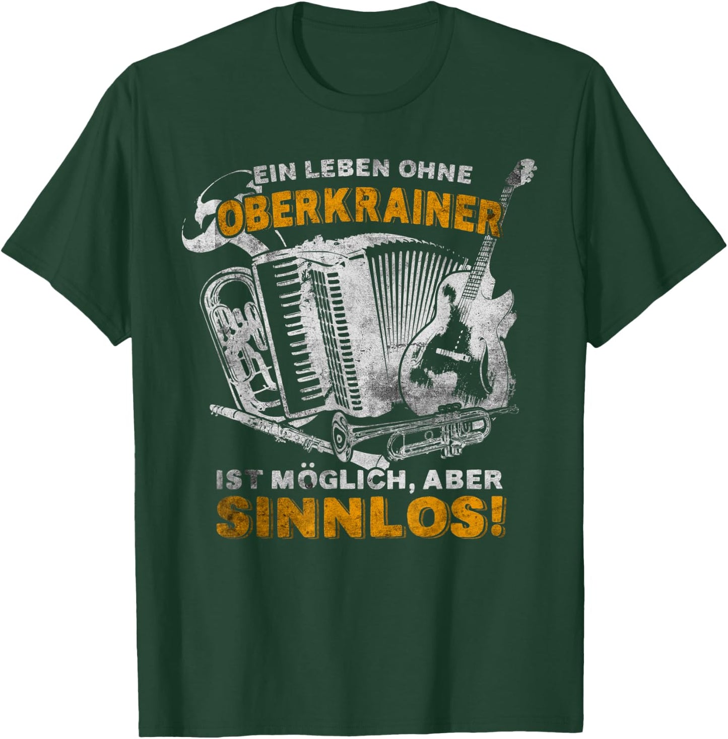 Vintage retro upper trainer music T-Shirt - T-Shirt | Forest