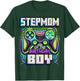 Stepmom of the Birthday Boy Matching Family Video Game Party T-Shirt - T-Shirt | Forest