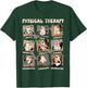 Cute Ghost Physical Therapy PT Physical Therapist Halloween T-Shirt - T-Shirt | Forest