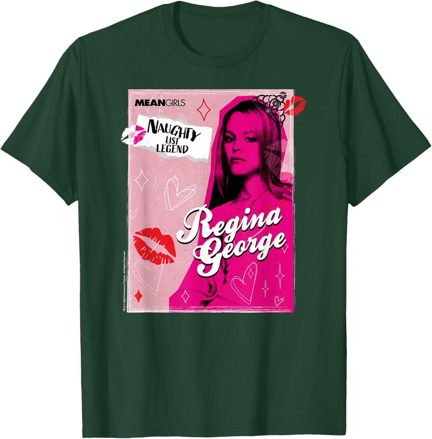 Mean Girls - Regina George Naughty List Legend T-Shirt - T-Shirt | Forest