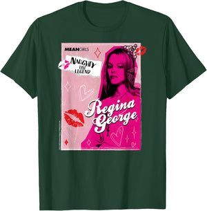 Mean Girls - Regina George Naughty List Legend T-Shirt - T-Shirt | Forest