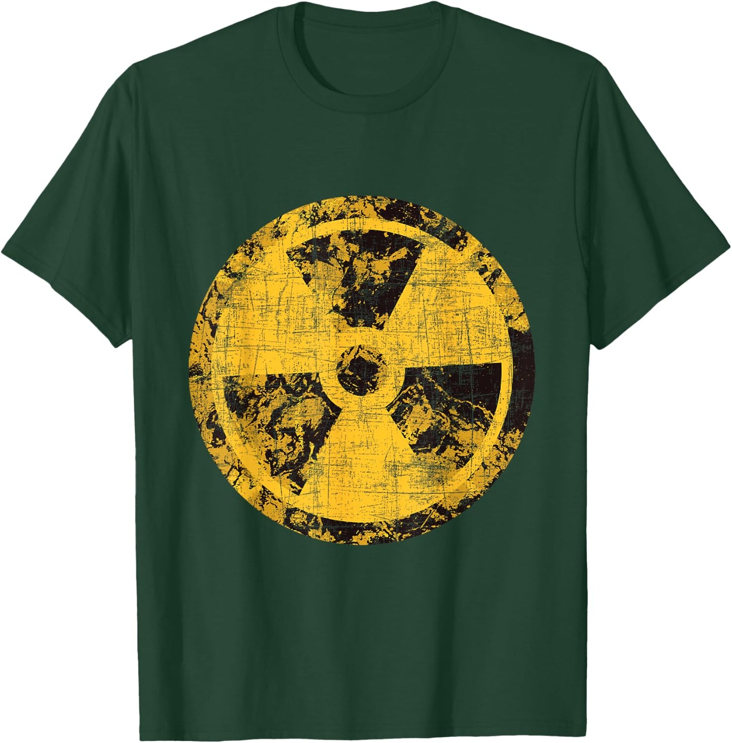 Biohazard Radioactive Sign - Science Lover Nuclear Engineer T-Shirt - T-Shirt | Forest