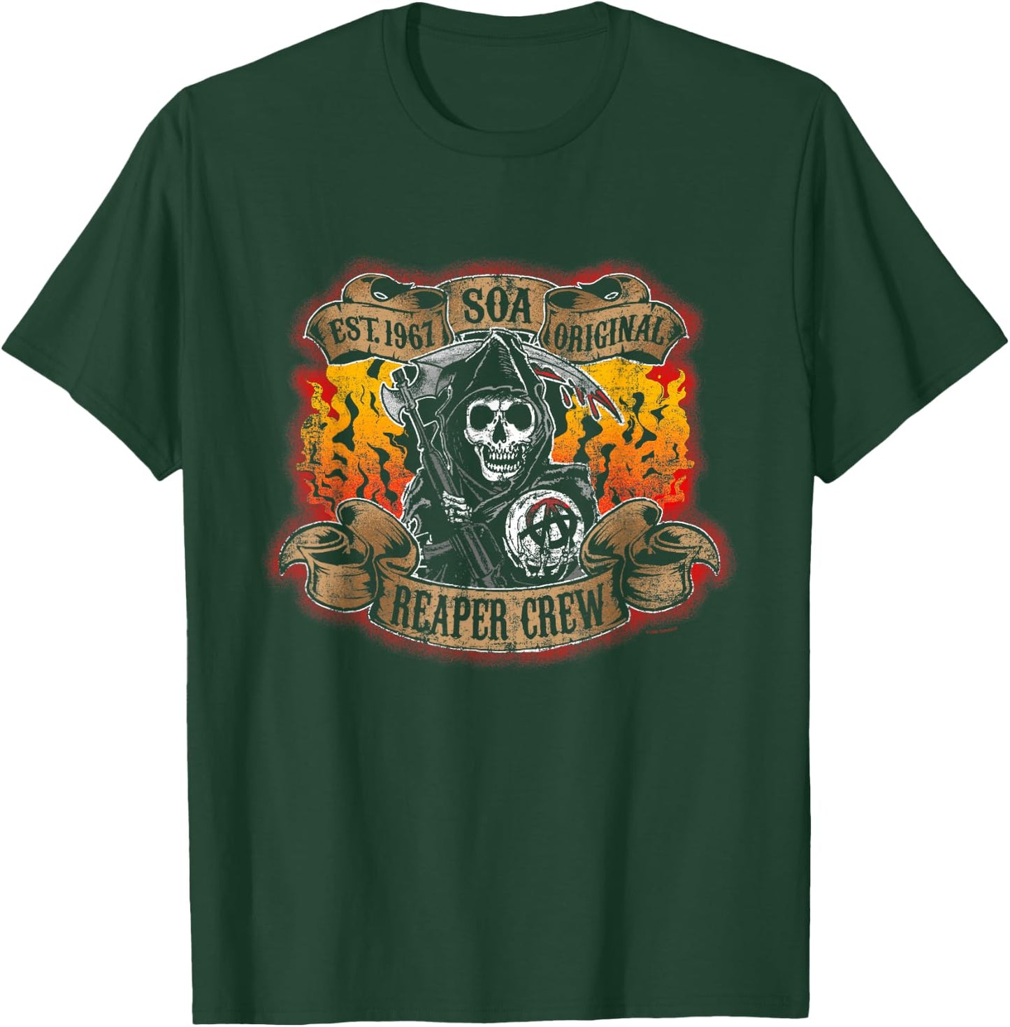 Sons of Anarchy Reaper Crew T-Shirt - T-Shirt | Forest