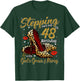 High Heels Stepping Into My 48th Birthday 48 and Fabulous T-Shirt - T-Shirt | Forest
