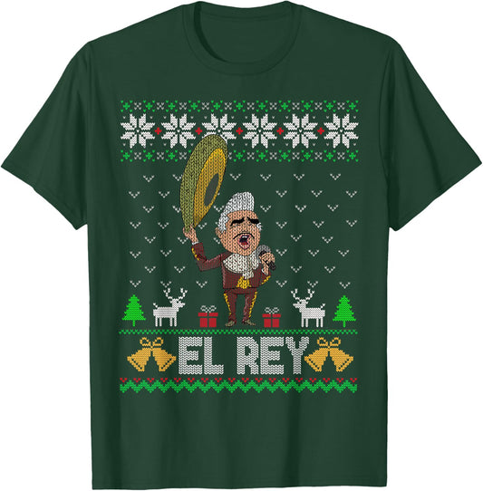 El Rey de Mexico Vicente Fernandez Mexican Legend T-Shirt - T-Shirt | Forest