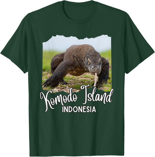 Komodo Island Indonesia / Komodo Island Komodo Dragon T-Shirt - T-Shirt | Forest