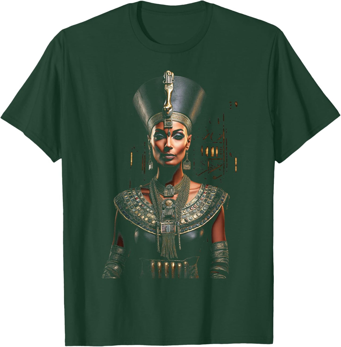Egyptian Queen Nefertiti T-Shirt - T-Shirt | Forest