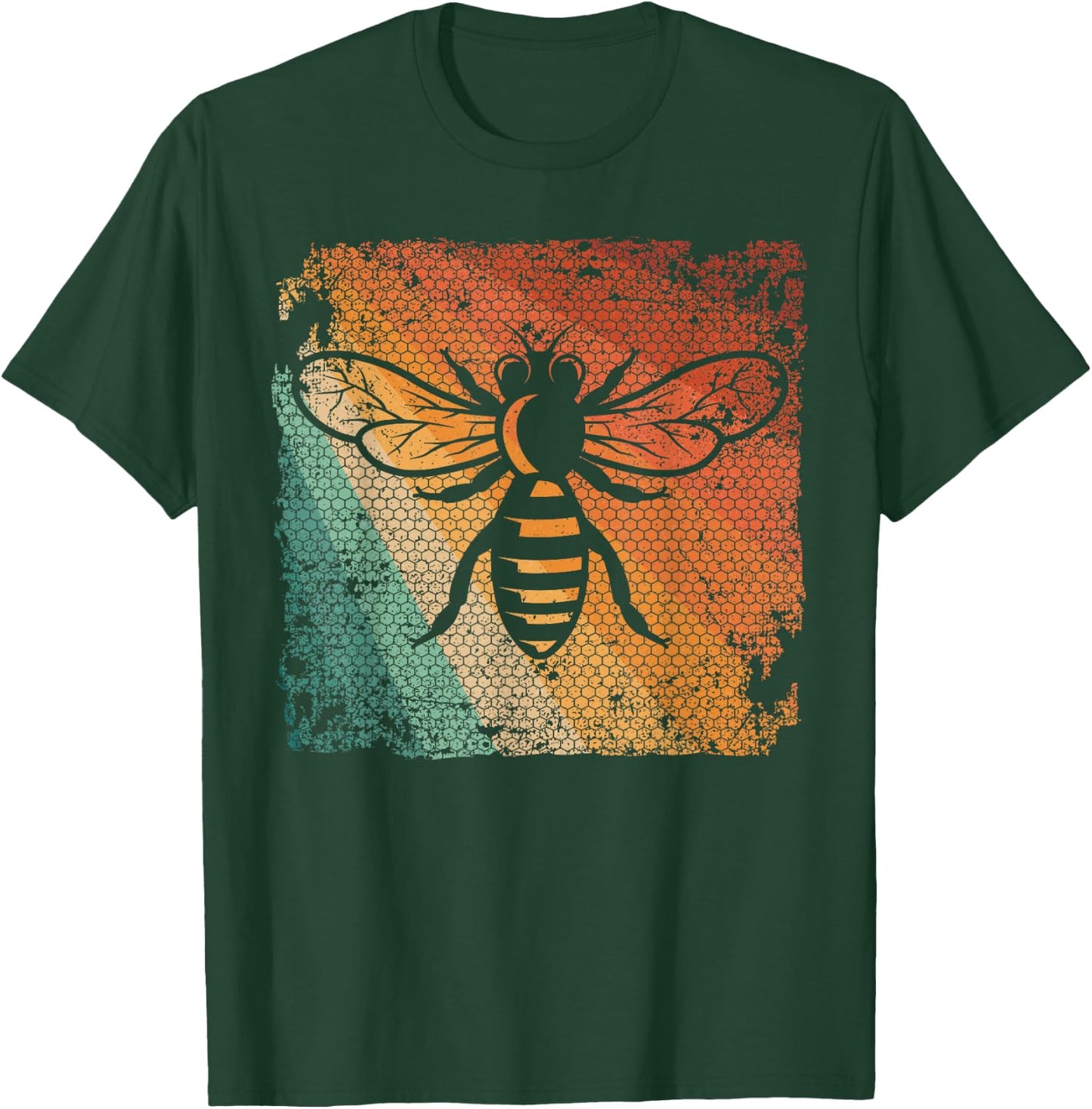 Funny Vintage Bee Designs Women Beekeeping Honey Bee T-Shirt - T-Shirt | Forest