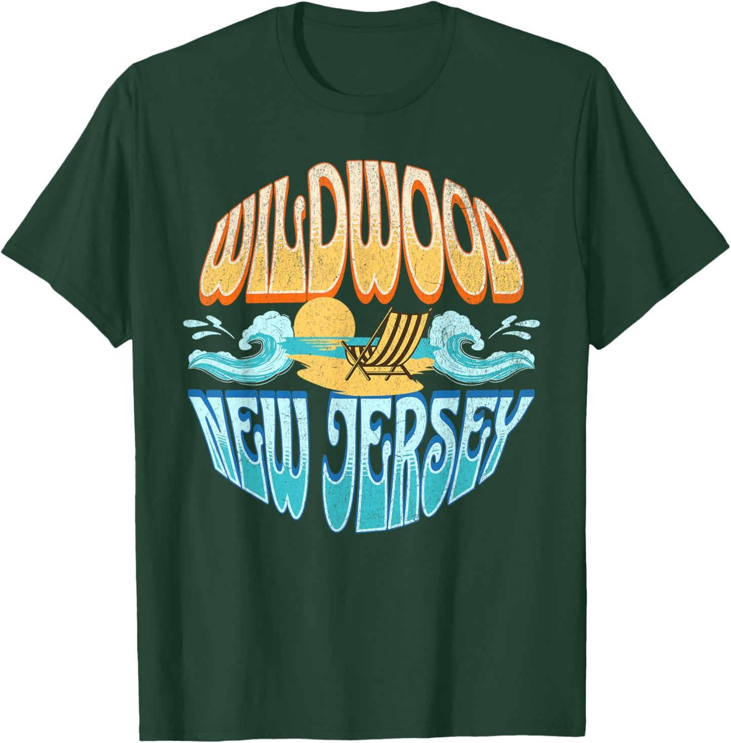 Wildwood New Jersey T-Shirt - T-Shirt | Forest