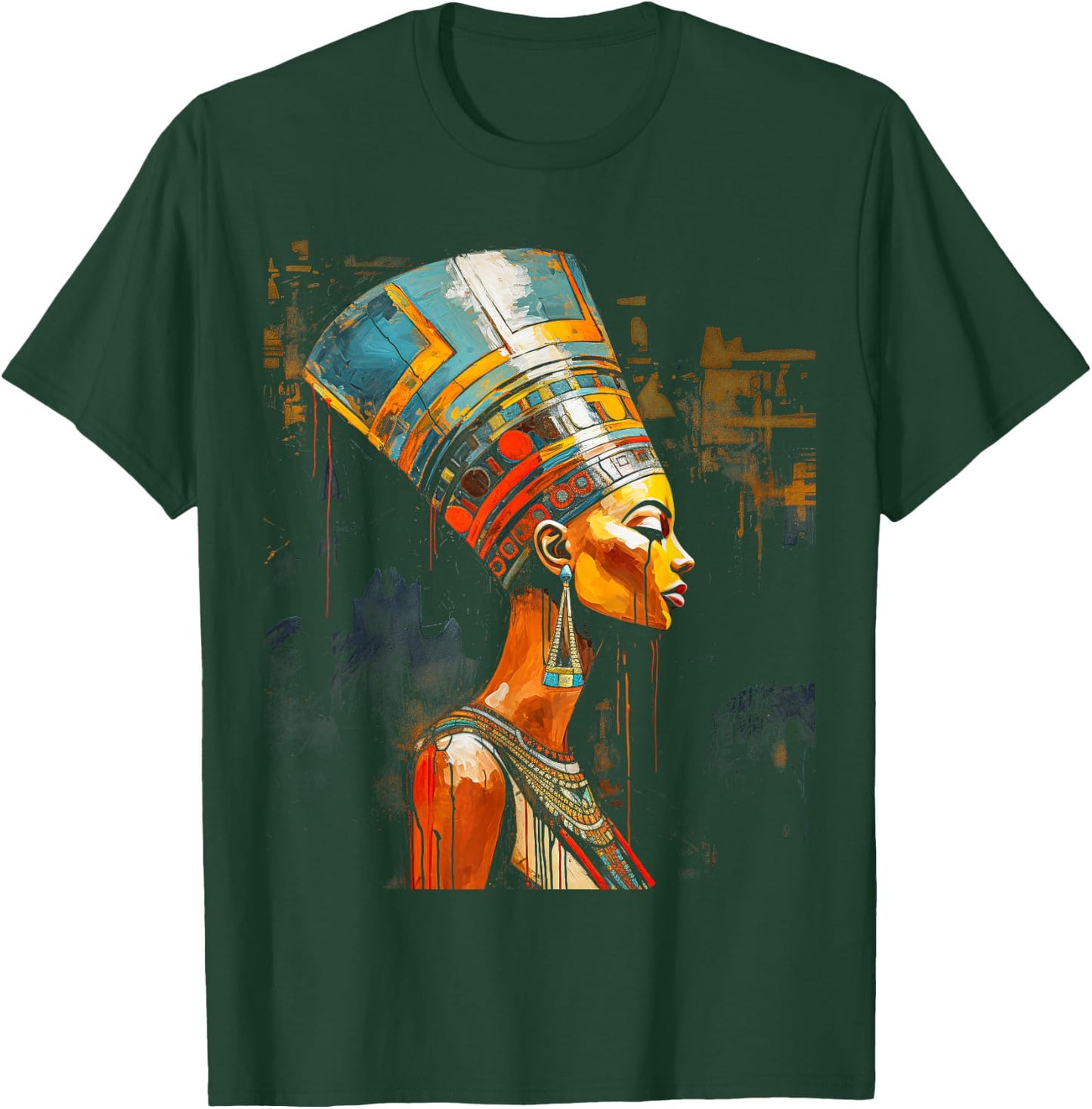 Egyptian Nefertiti T-Shirt - T-Shirt | Forest