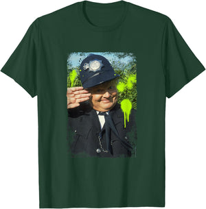 TV Times Comedian Benny Hill As Policeman 1989 T-Shirt - T-Shirt | Forest