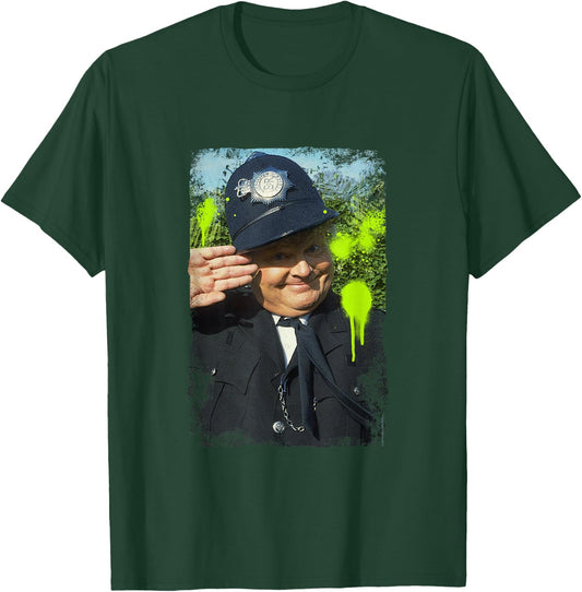 TV Times Comedian Benny Hill As Policeman 1989 T-Shirt - T-Shirt | Forest