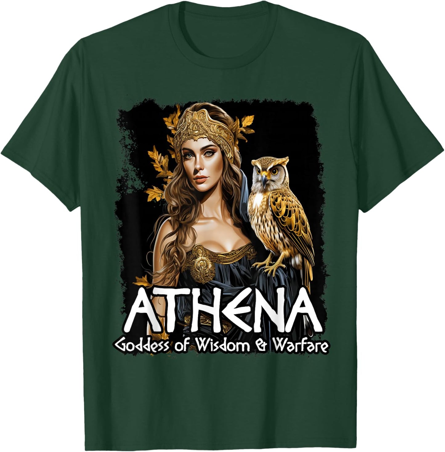 Athena Greek Mythology T-Shirt - T-Shirt | Forest