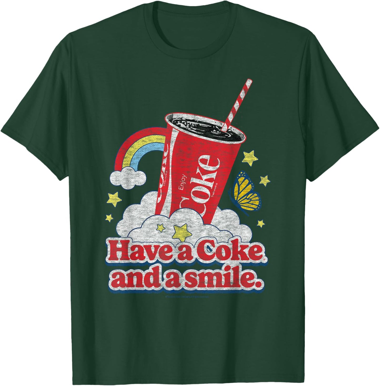 Coca-Cola - Have A Coke And A Smile T-Shirt - T-Shirt | Forest
