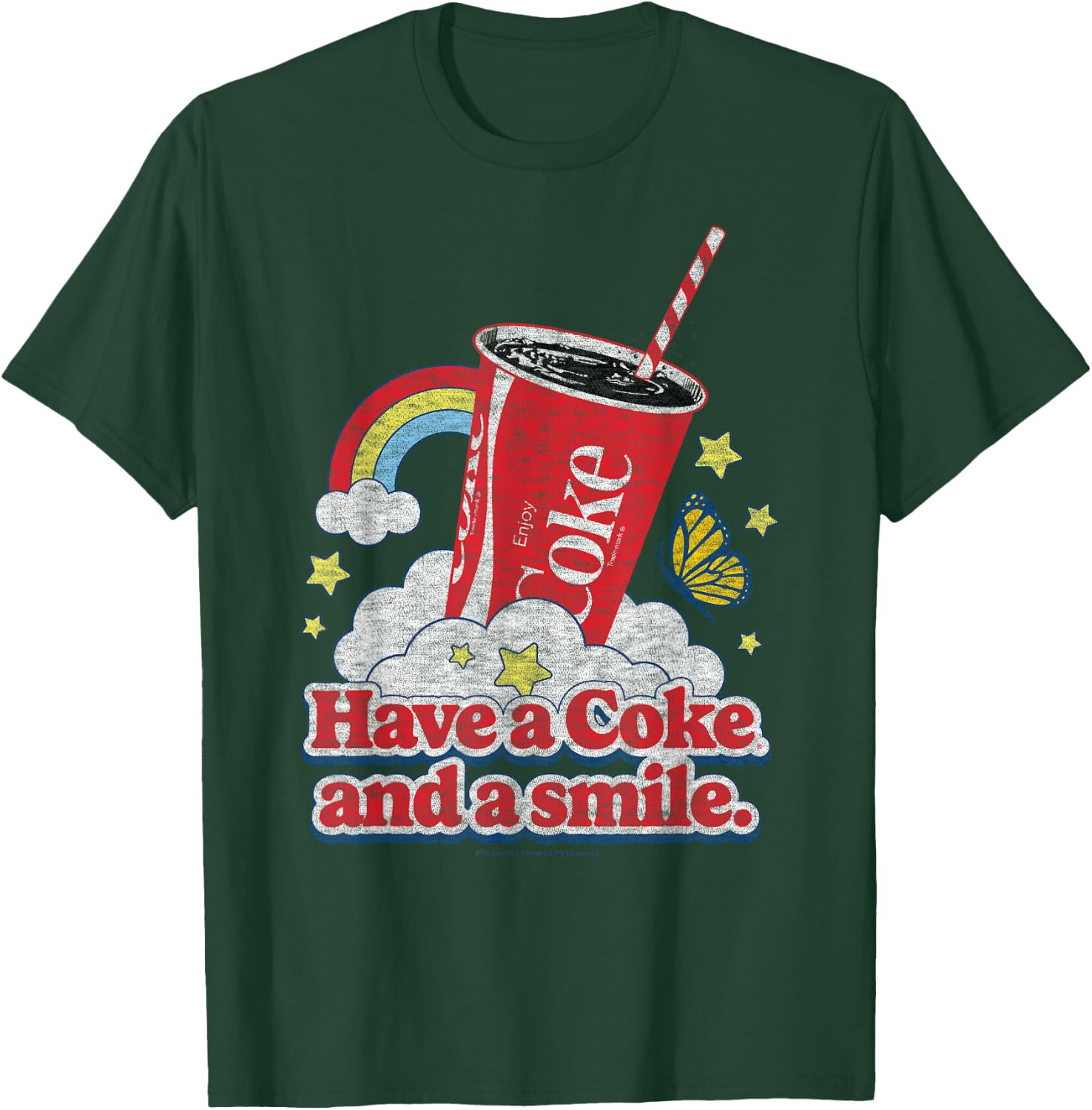 Coca-Cola - Have A Coke And A Smile T-Shirt - T-Shirt | Forest