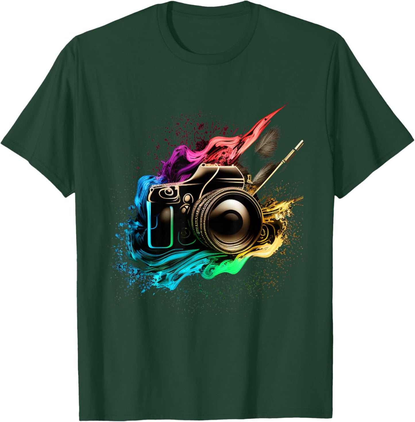Cool Camera Colors T-Shirt - T-Shirt | Forest
