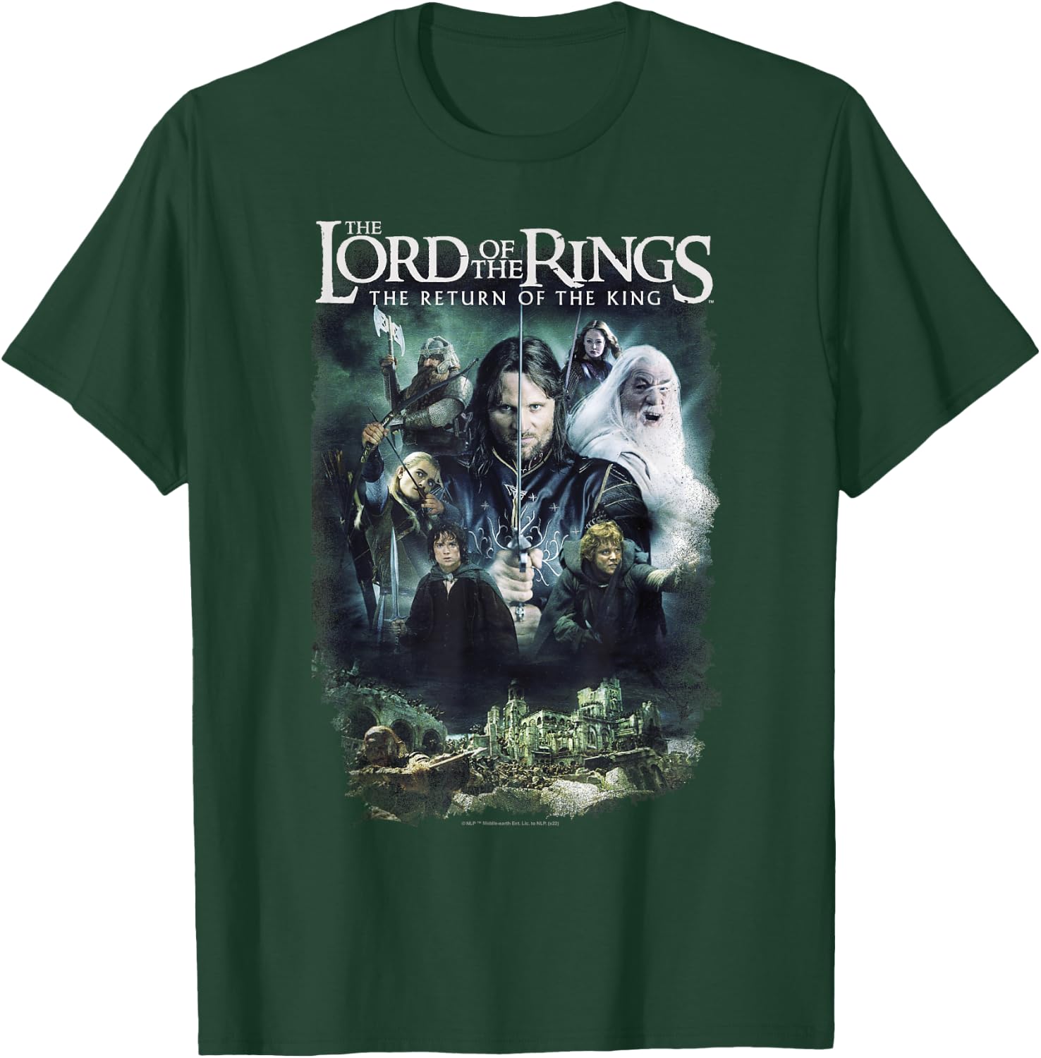 The Lord of The Rings The Return of The King Iconic Poster T-Shirt - T-Shirt | Forest