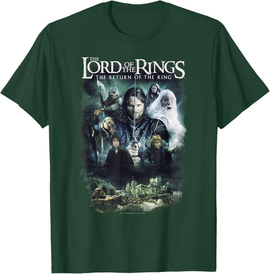 The Lord of The Rings The Return of The King Iconic Poster T-Shirt - T-Shirt | Forest